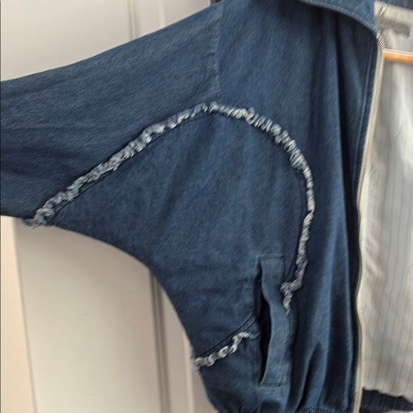 Raquel Allegra Blue Jean Jacket - Picture 4 of 10